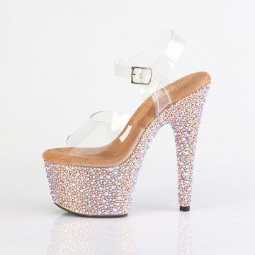 Sandali Exotic dance Pleaser BEJEWELED-708MS