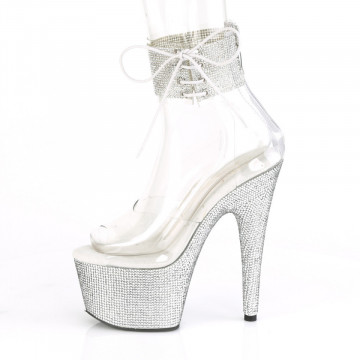 Pleaser BEJEWELED-724RS Clr/Slv RS