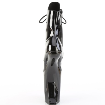 Pleaser BEWITCHED-1020 Blk Pat/Blk