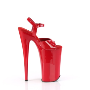 Pleaser BEYOND-009 Red Pat/Red