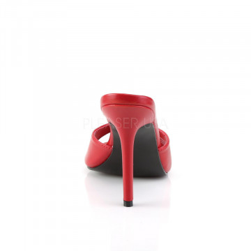 Pleaser CLASSIQUE-01 Red Kid Pu