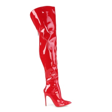 Pleaser COURTLY-3012 Red Patent