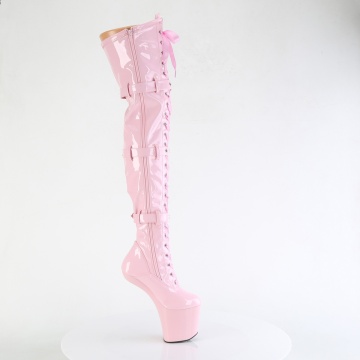 Pleaser CRAZE-3028 B. Pink Str. Pat/B. Pink