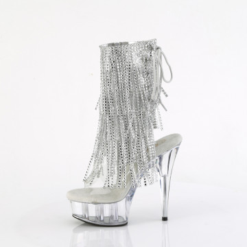 Pleaser DELIGHT-1017RSF Clr-Slv/Clr