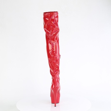 Pleaser DELIGHT-3000HWR Red Hologram Pat/M
