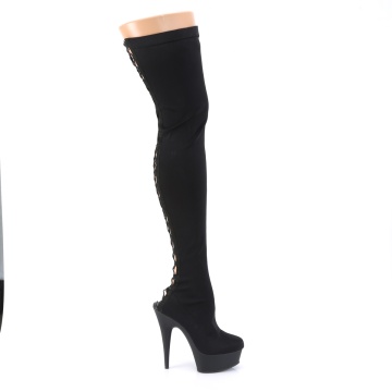Pleaser DELIGHT-3003 Blk Lycra/Blk Matte