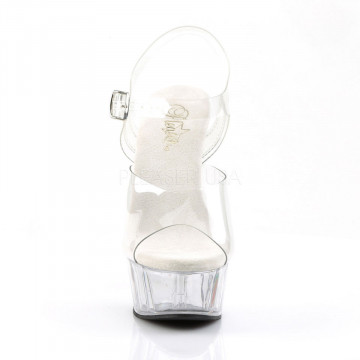 Pleaser DELIGHT-608 Clr/Clr