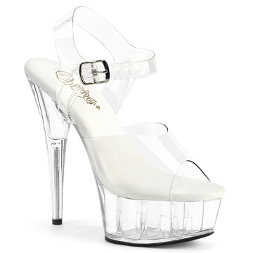 Pleaser DELIGHT-608VL Clr/Clr