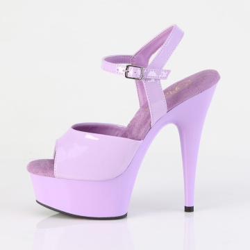 Pleaser DELIGHT-609 Lavender Pat/Lavender