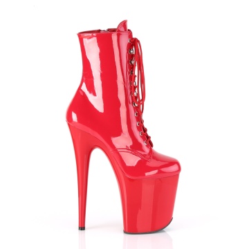 Pleaser FLAMINGO-1020 Red Pat/Red