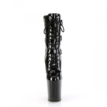 Pleaser FLAMINGO-1043 Blk Pat/Blk