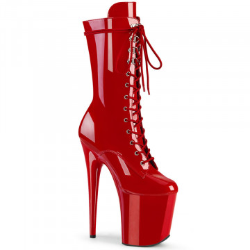 Pleaser FLAMINGO-1050 Red Pat/Red