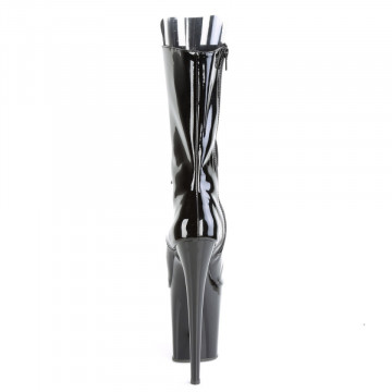 Pleaser FLAMINGO-1051 Blk Pat/Blk