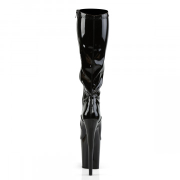 Pleaser FLAMINGO-2000 Blk Str Pat/Blk
