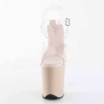 Pleaser FLAMINGO-808 Clr/Nude