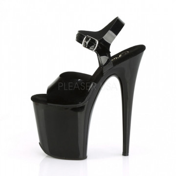 Pleaser FLAMINGO-808N Blk (Jelly-Like) TPU/Blk