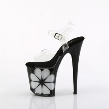 Pleaser FLAMINGO-808NLHS Clr/Blk-Multi