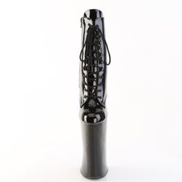 Pleaser FORBIDDEN-1020 Blk Pat/Blk