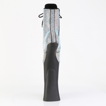 Pleaser FORBIDDEN-1020RS Slv AB RS/Blk Matte