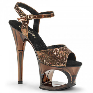 Pleaser MOON-710GT Bronze Glitter/Bronze Tinted 8us 38eu