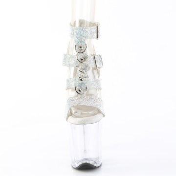 Pleaser Platform Shoes FLAM856RS/SRS-TPU/C