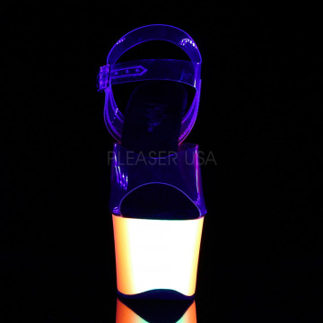 Pleaser RAINBOW-308UV Clr/Neon Multi