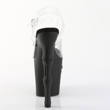 Pleaser RAPTURE-808 Clr/Blk Matte