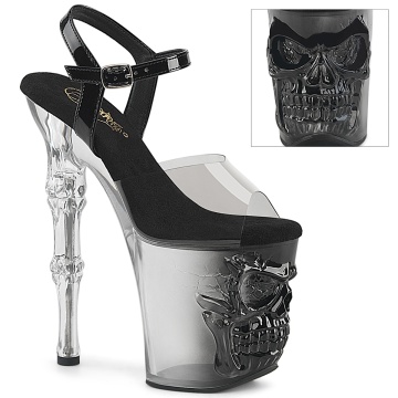 Pleaser RAPTURE-808T-1 Smoke-Blk/Blk-Clr Ombre - Img 1