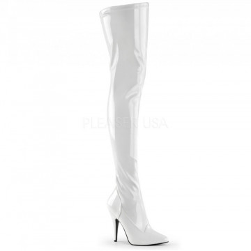 Pleaser SEDUCE-3000 Wht Str Pat