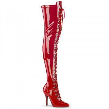 Pleaser SEDUCE-3024 Red Pat