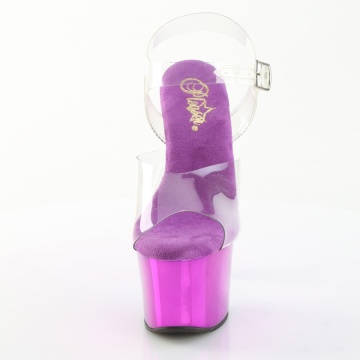 Pleaser SKY-308CHRS Clr/Purple Chrome-AB RS - Img 2