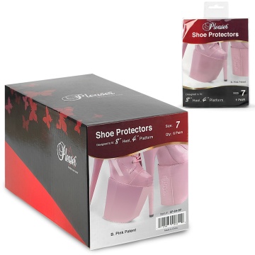 Pleaser SP-8H-BP PLEASER Shoe Protectors for 8" Heels