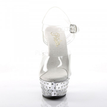 Pleaser STARDUST-608 Clr/Clr