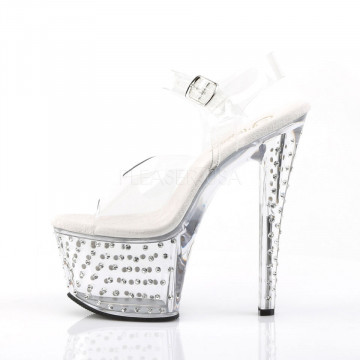 Pleaser STARDUST-708 Clr/Clr