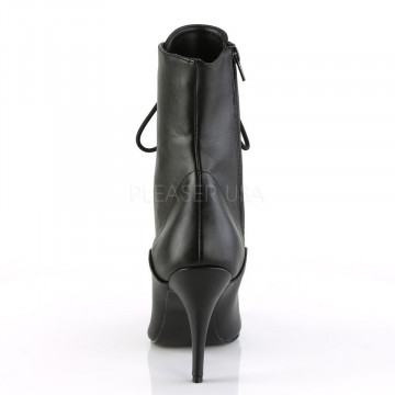 Pleaser VANITY-1020 Blk Faux Leather