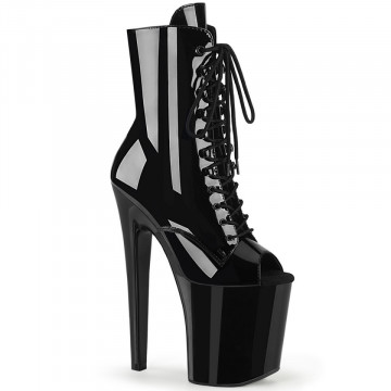 Pleaser XTREME-1021 Blk Pat/Blk