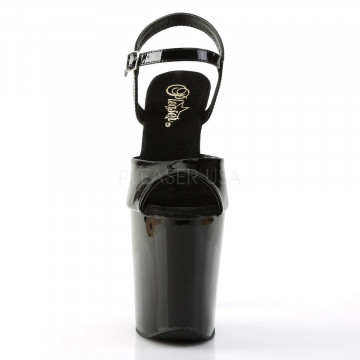 Pleaser XTREME-809 Blk Pat/Blk