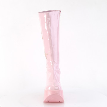 Stivali Demonia Cult DYNAMITE-218 B. Pink 