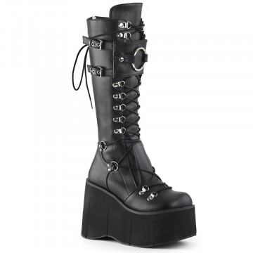 Demonia Cult KERA-200 Blk Vegan Leather