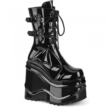 Demonia Cult WAVE-150 Blk Pat