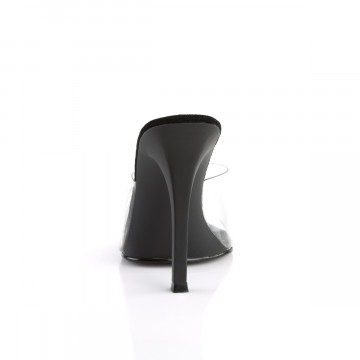 Sandali Fabulicious GALA-01 Clr-Blk/Blk Matte