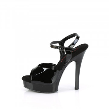Fabulicious MAJESTY-509 Blk Pat/Blk 7us 37eu