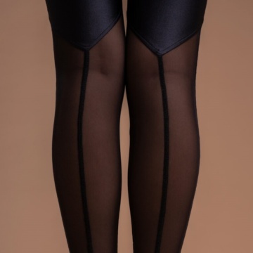 leggings donna sport pole dance neri