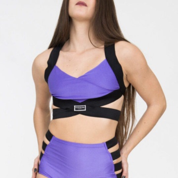 Paradise Chick TOP CROSS BAND PURPLE