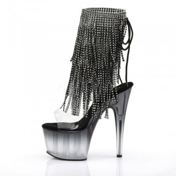 Pleaser ADORE-1017RSFT Clr-Blk/Blk