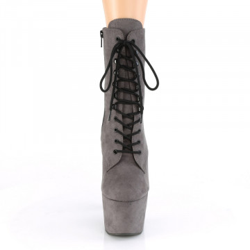 Pleaser ADORE-1020FS Grey Faux Suede/Grey Faux Sue 7us 37eu