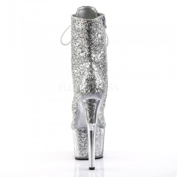 Pleaser ADORE-1020G Slv Glitter/Slv Glitter