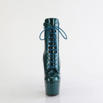 Pleaser ADORE-1020GP Teal Glitter Pat/M