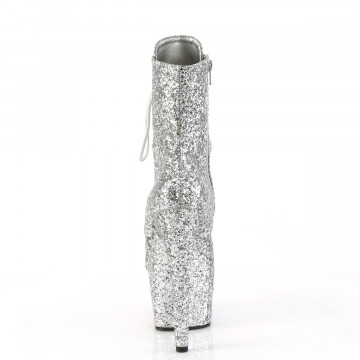 Pleaser ADORE-1020GWR Silver Glitter/Silver Glitter