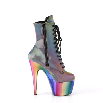 Pleaser ADORE-1020RC-REFL Rainbow Reflective/Rainbow Chrome